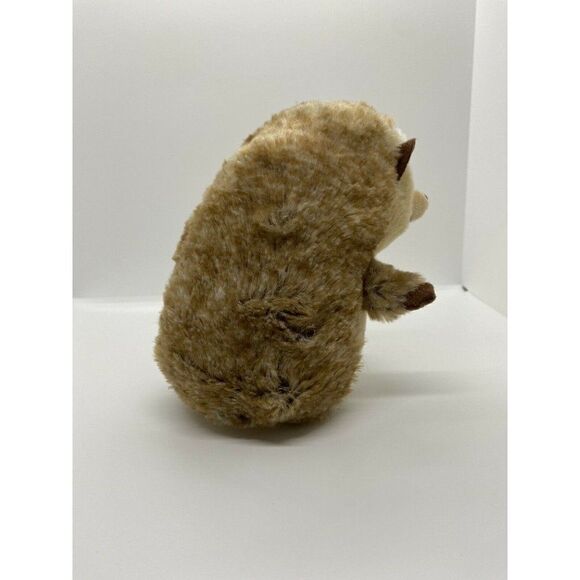 Ty IDA -Brown/Tan/White 6” Beanie Baby Hedgehog! * - Picture 7 of 10